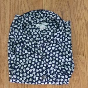 Madewell daisy printed top